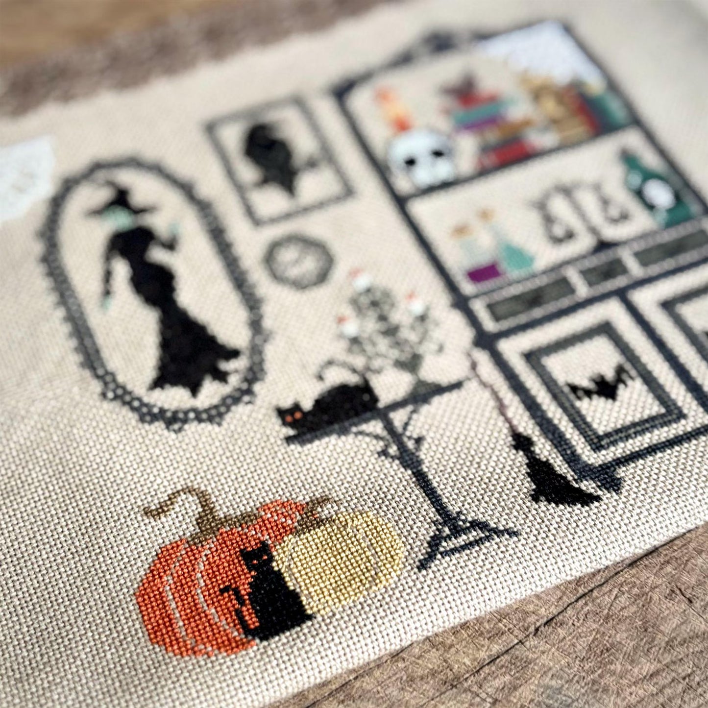 Witchy Home Cross Stitch DIY Kit