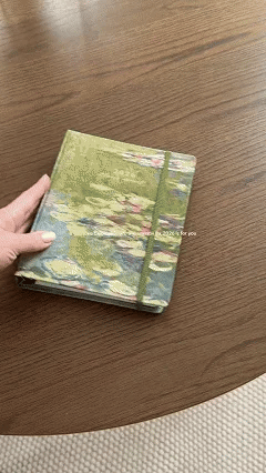 📚Water Lily Art Diary 2026 Week To View - Monet Diary (✨Hardcover)