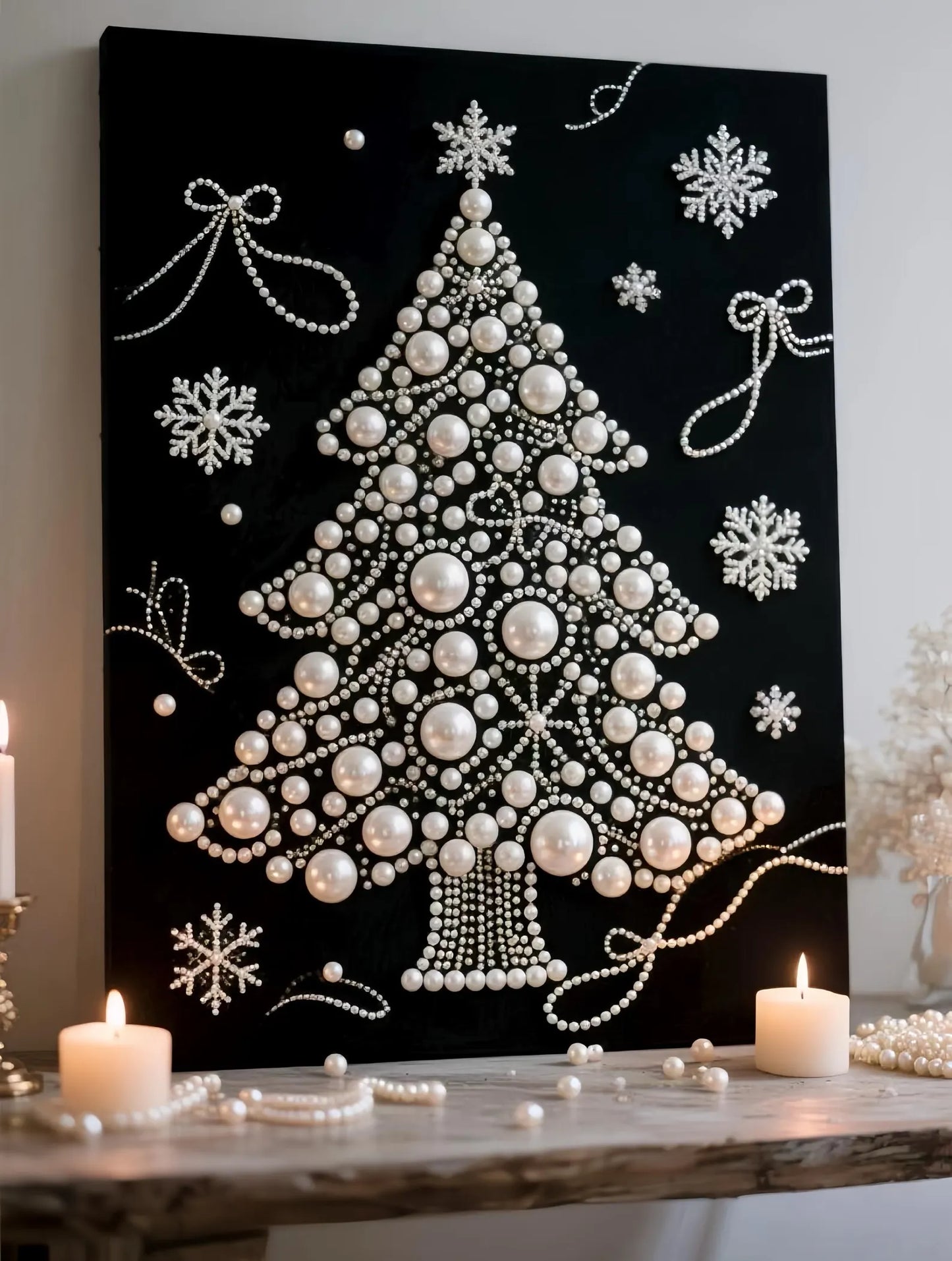 ✨DIY Beaded Art Kit - 🎄Christmas Tree Pearl Painting