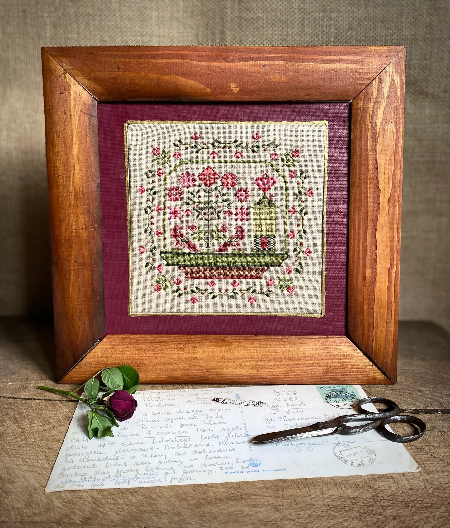 “Spring Dream Sampler” Cross Stitch DIY Kit🧵