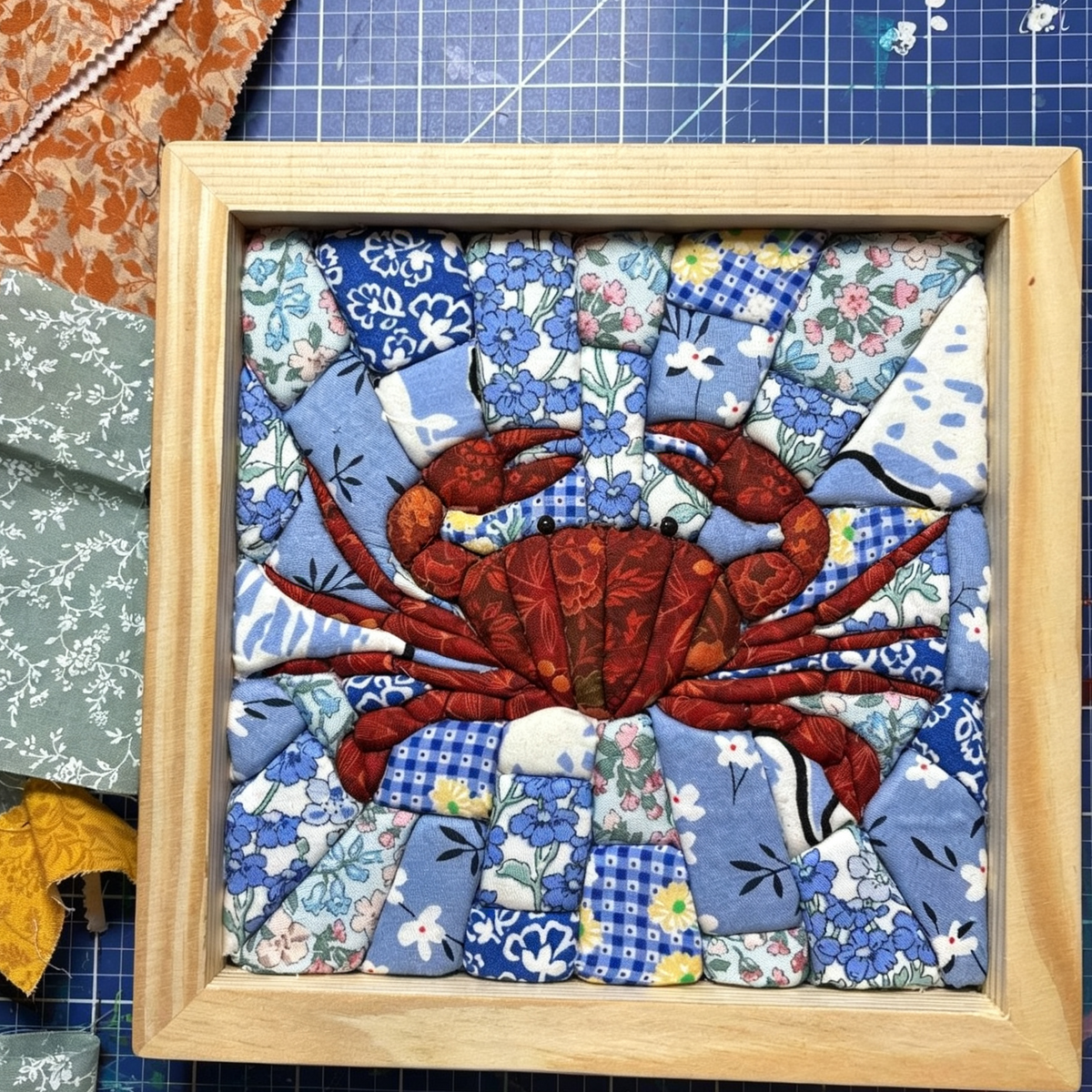 Kinusaiga No Sew Ocean Fabric Art Kit