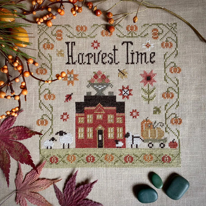 Harvest Time Sampler Cross Stitch DIY Kit