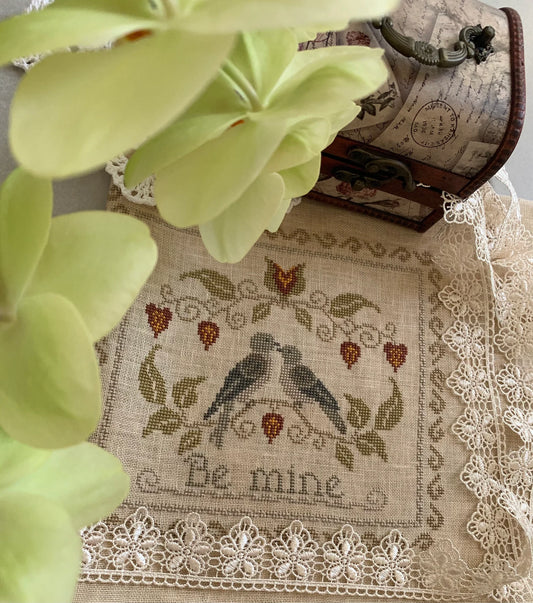 " Be mine" Cross Stitch DIY Kit