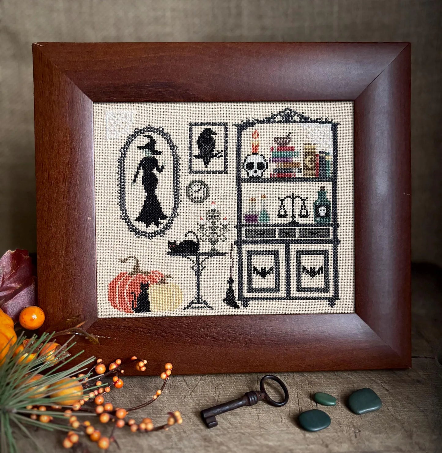Witchy Home Cross Stitch DIY Kit