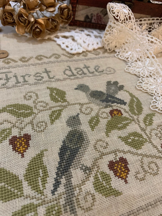 "First date" Cross Stitch DIY Kit
