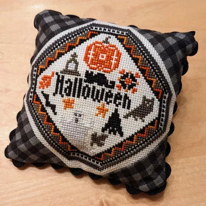Halloween Mini Quaker Sampler Cross Stitch DIY Kit