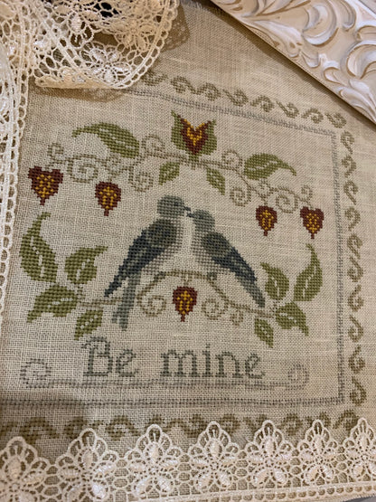 " Be mine" Cross Stitch DIY Kit