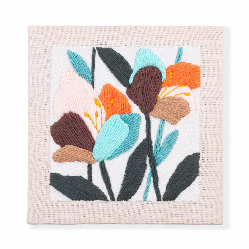Gallery Blooms Punch Stitch DIY Kits