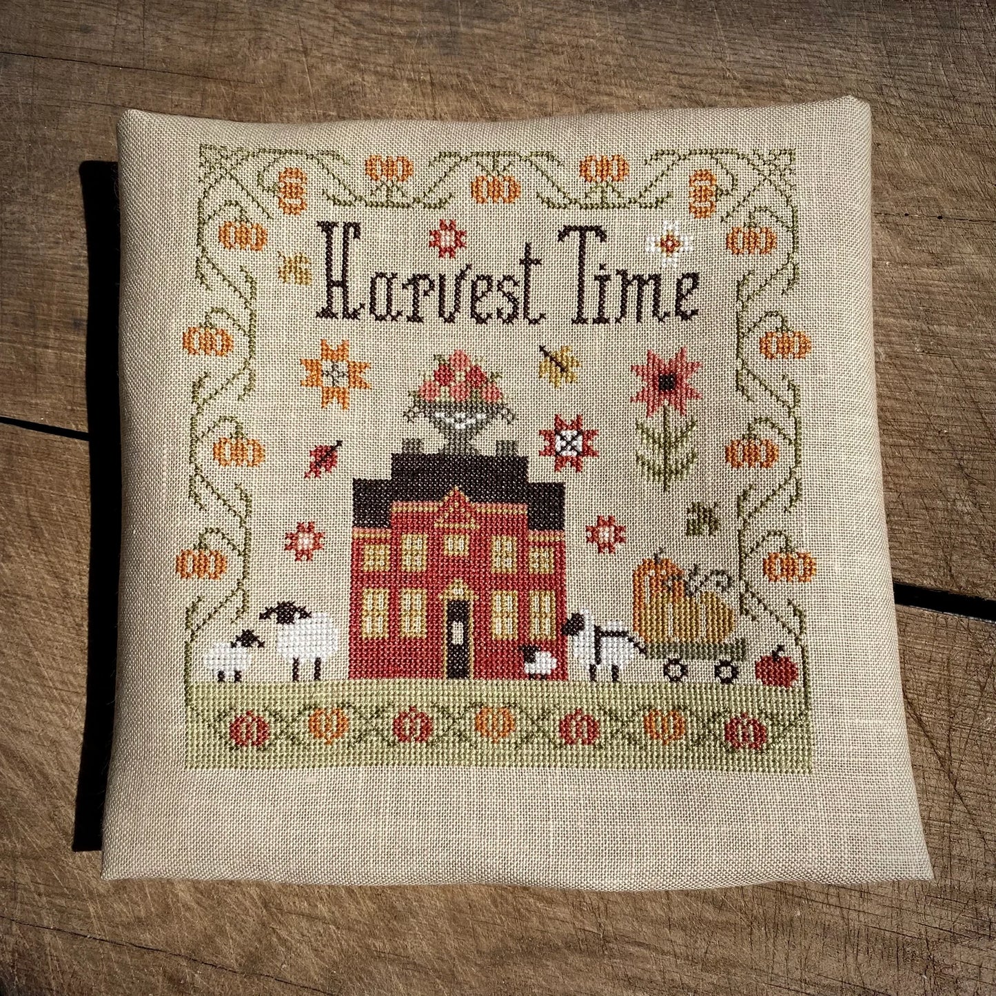 Harvest Time Sampler Cross Stitch DIY Kit