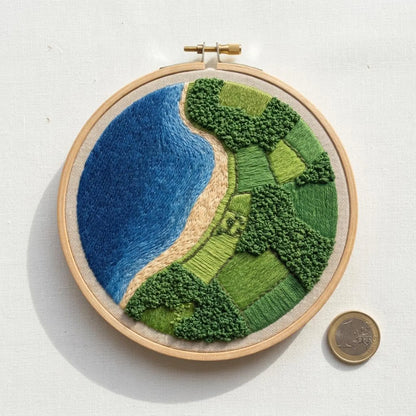 🌊Coastal & Canyon Embroidery Kit