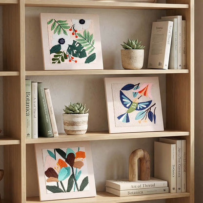 Gallery Blooms Punch Stitch DIY Kits