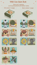 Handmade Felt Quiet Book  For Baby