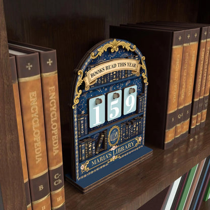 Personalized Books Read This Year Counter Book Lovers Gifts