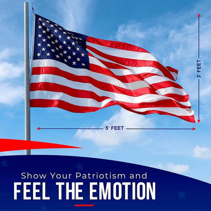 Best Embroidered Stars American Flags