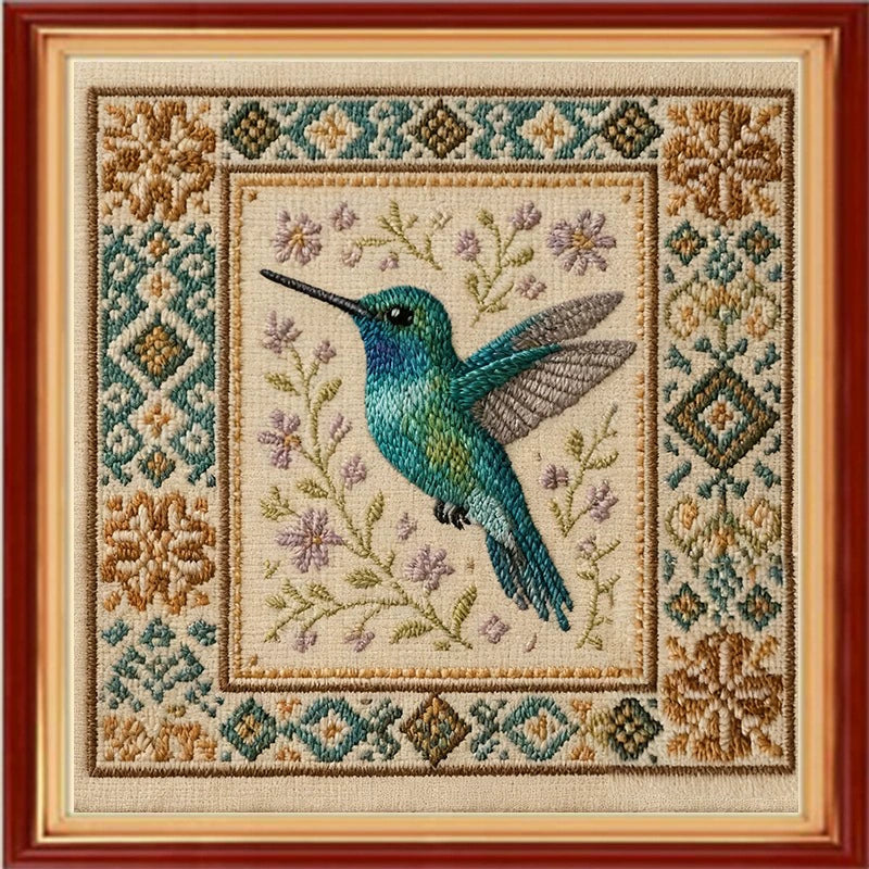 Paradise Cross Stitch Kit-Nature Bird 🐦️