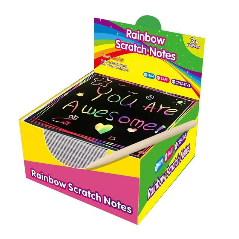🌈Rainbow Paper Artistic Drawing Set ✍️