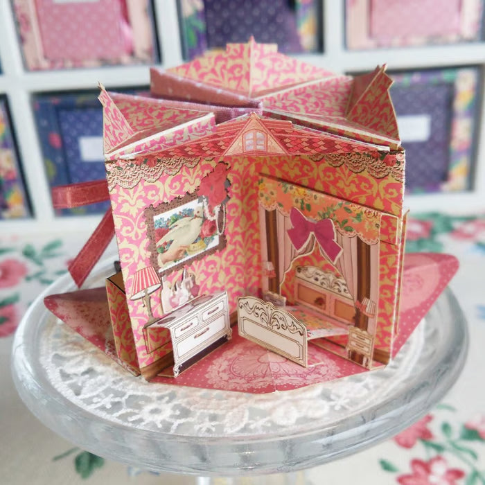 🎀1:12 scale tiny book houses