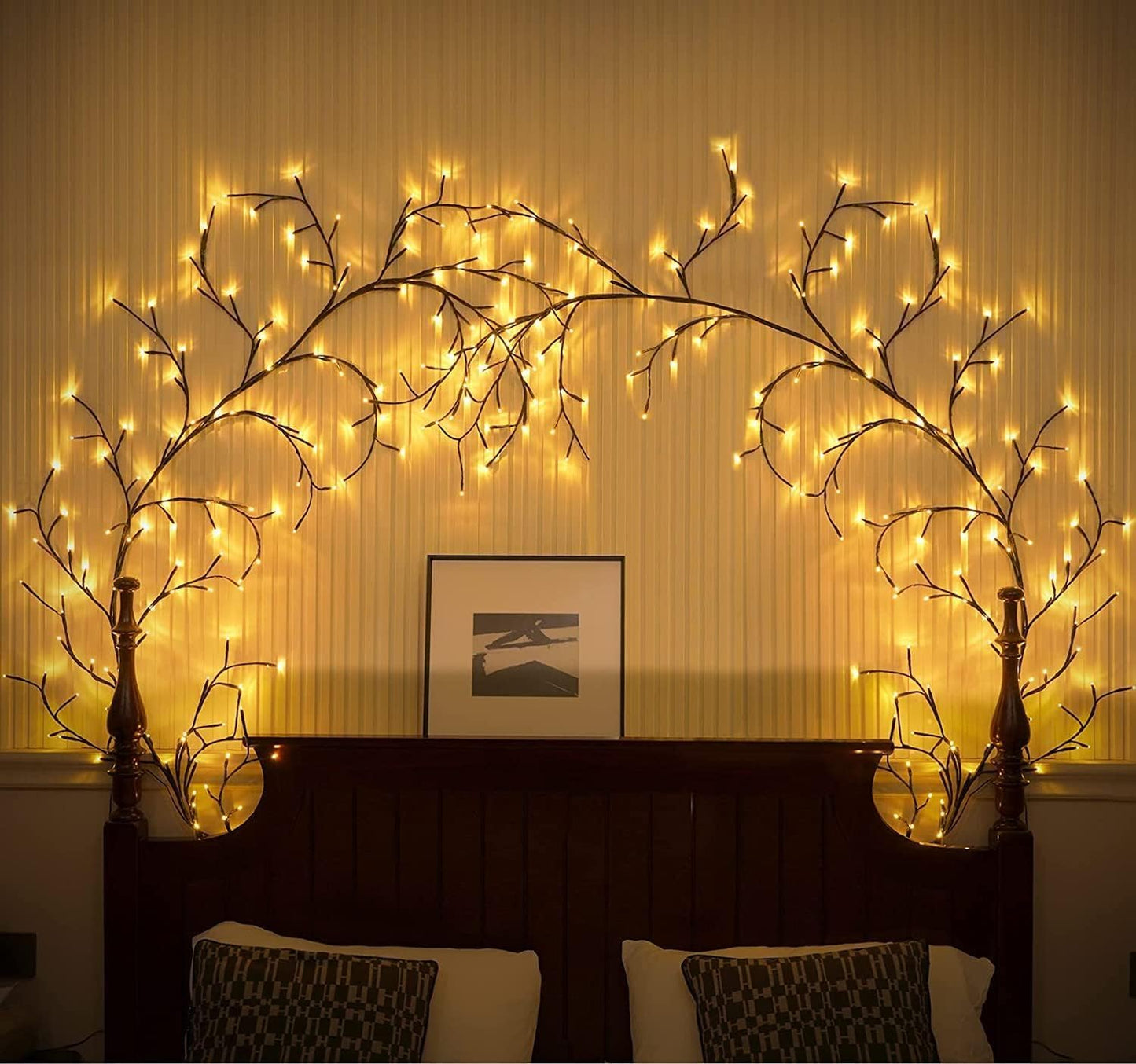 🌸DIY cherry blossom lamp🔥LED Tree Branch Design Light for Room Decor