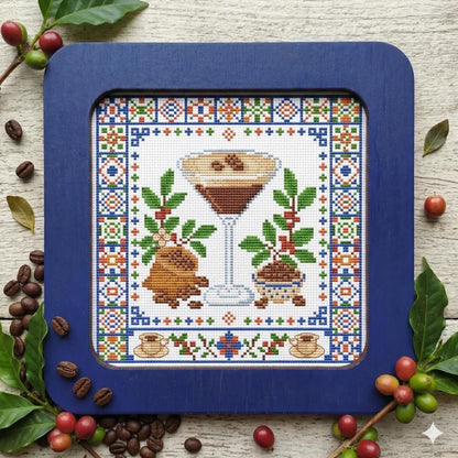 🍸Summer Cocktails Cross Stitch DIY Kit