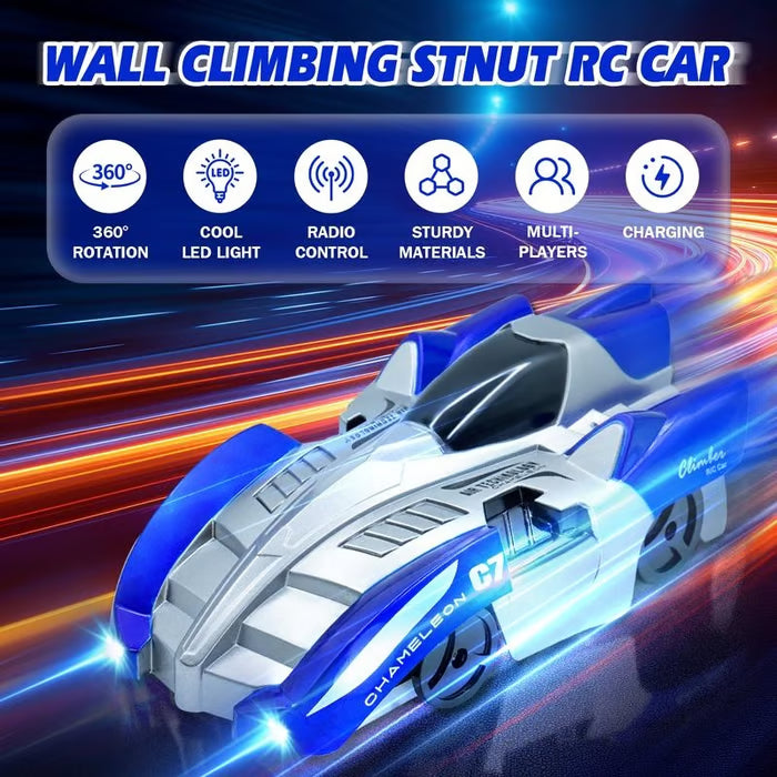 🎉Wall Climbing Remote Control Car- Dual Mode 360° Rotating– Defy Gravity, Race Anywhere!