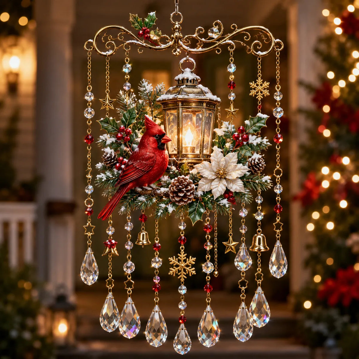 Christmas Wind Chime Suncatcher