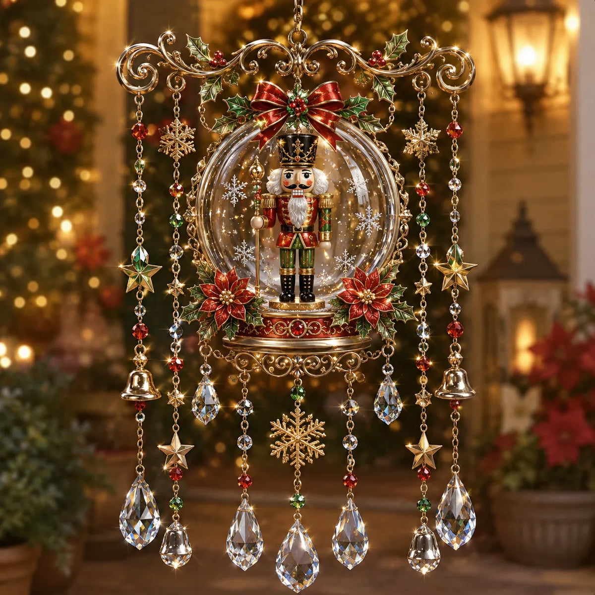 Christmas Wind Chime Suncatcher