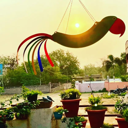 🔥Bright Colorful Bird Hanging Planter Yard Decor