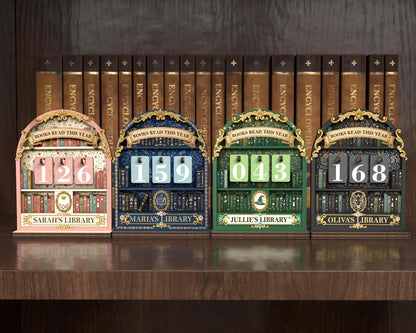 Personalized Books Read This Year Counter Book Lovers Gifts