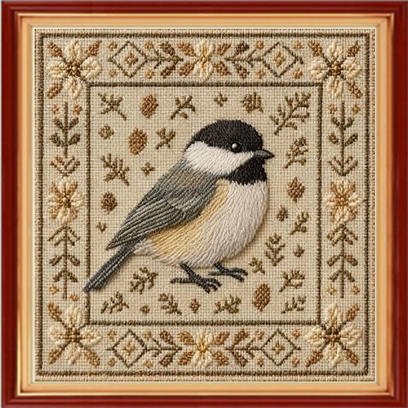 Paradise Cross Stitch Kit-Nature Bird 🐦️