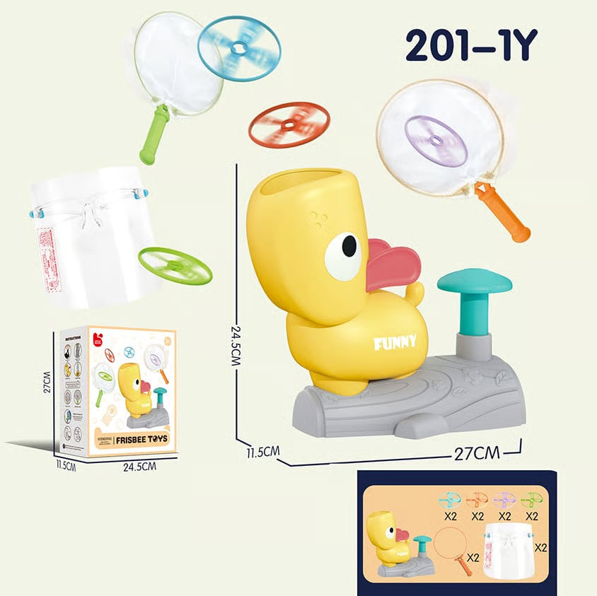 ☀️Summer Sale☀️ Flying Disc Launcher Toy for Kids🔥