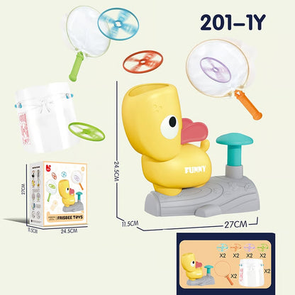 ☀️Summer Sale☀️ Flying Disc Launcher Toy for Kids🔥