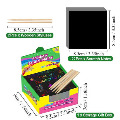 🌈Rainbow Paper Artistic Drawing Set ✍️