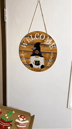 💫Interchangeable Wooden Gnome Decor🚪
