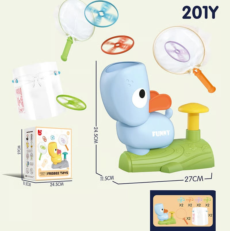 ☀️Summer Sale☀️ Flying Disc Launcher Toy for Kids🔥