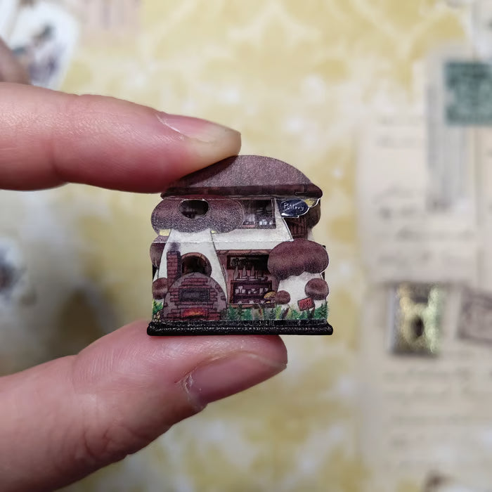 🎀1:12 scale tiny book houses