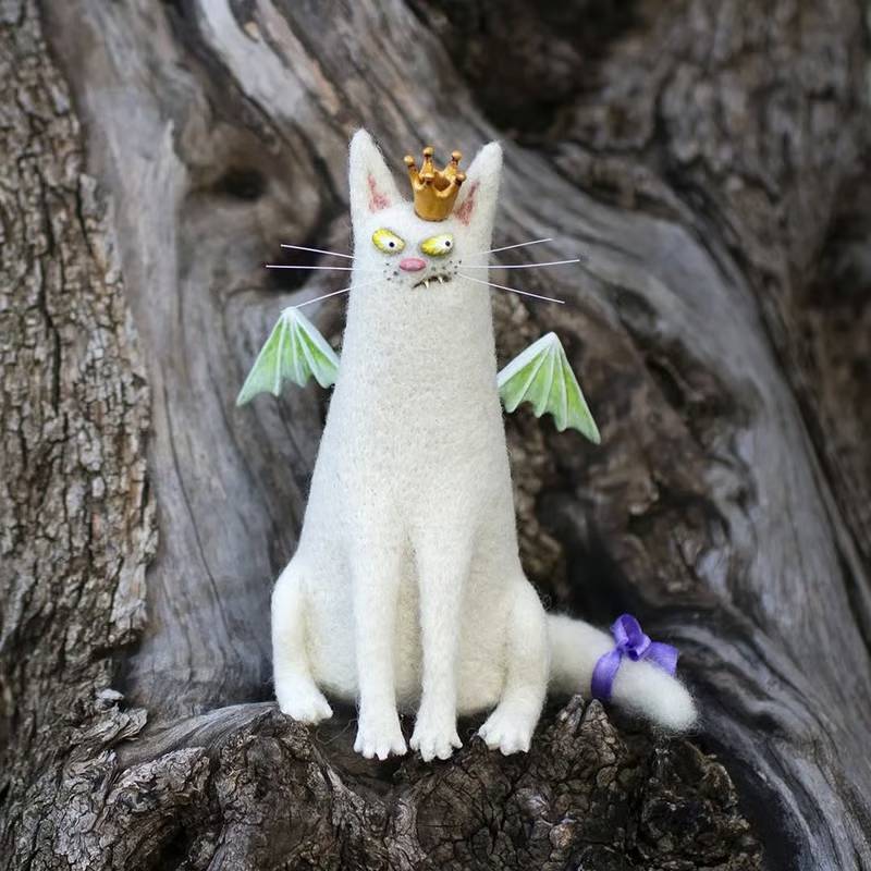 🎄✨Wool Felt Familiars – Quirky Handmade Companions