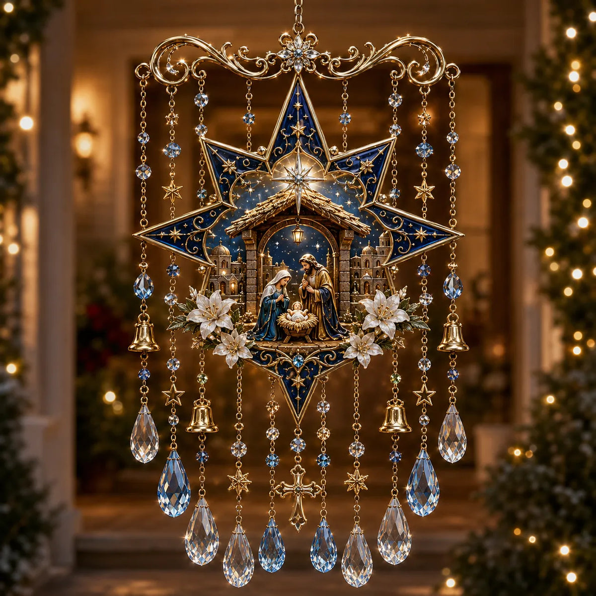 Christmas Wind Chime Suncatcher