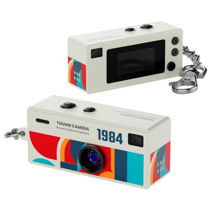 Creative Mini Portable Thumb Pocket Keychain Digital Camera with Flash