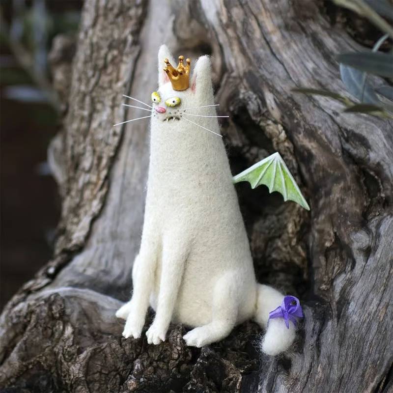 🎄✨Wool Felt Familiars – Quirky Handmade Companions