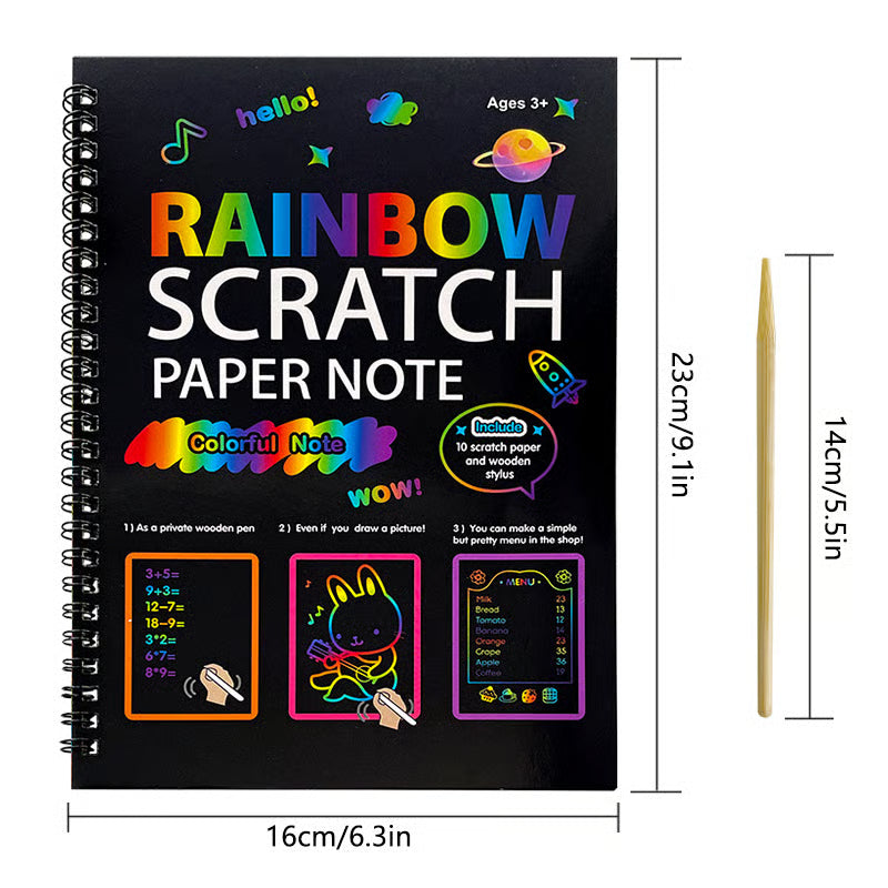 🌈Rainbow Paper Artistic Drawing Set ✍️
