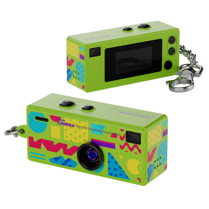 Creative Mini Portable Thumb Pocket Keychain Digital Camera with Flash