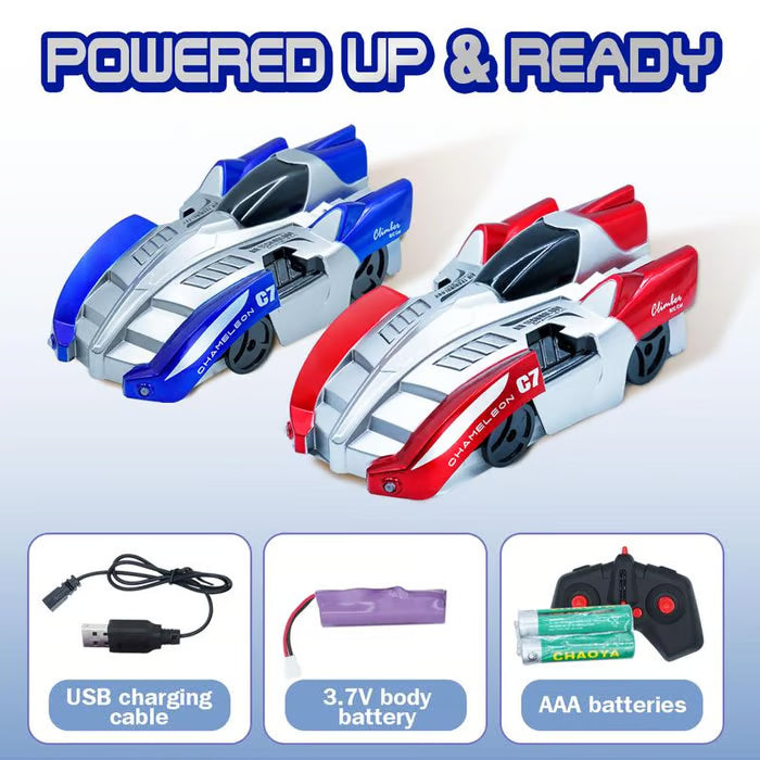 🎉Wall Climbing Remote Control Car- Dual Mode 360° Rotating– Defy Gravity, Race Anywhere!
