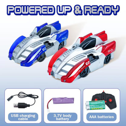 🎉Wall Climbing Remote Control Car- Dual Mode 360° Rotating– Defy Gravity, Race Anywhere!