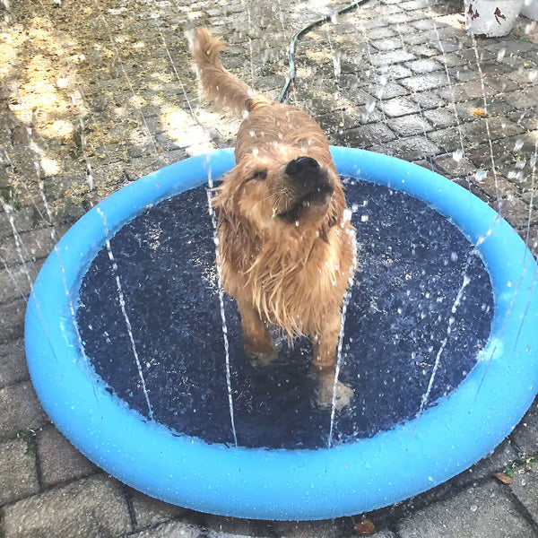Summer Hot Sale🔥Non-Slip Splash Pad for Kids and Dog