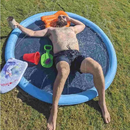 Summer Hot Sale🔥Non-Slip Splash Pad for Kids and Dog