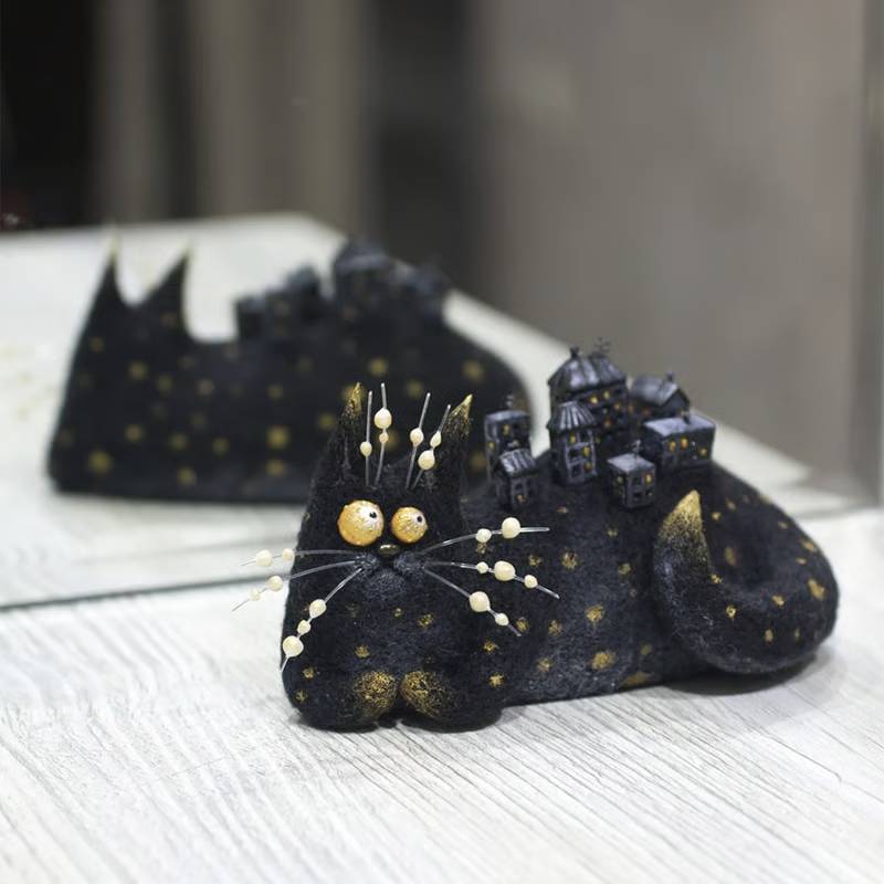 🎄✨Wool Felt Familiars – Quirky Handmade Companions