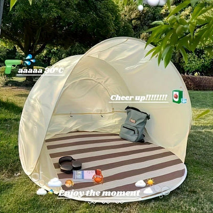 🏕️ Pop‑Up Beach & Camping Tent | Instant Setup, UV Protection, Compact & Portable 🌞