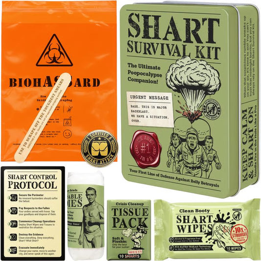 🤣Military-Grade Shart Survival Kit for When Your Butt Commits Treason