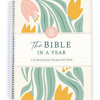 🙏🏼The Bible In A Year: A 52-Week Journey Through God's Word (✨Hardcover)