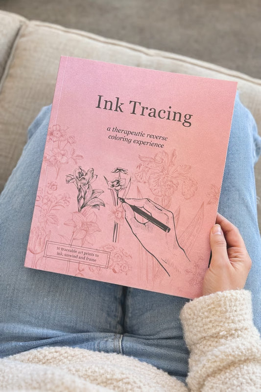 Ink Tracing: A Therapeutic Reverse Coloring Experience